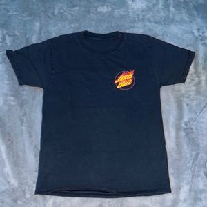 Dark Blue Santa Cruz Short Sleeve Shirt